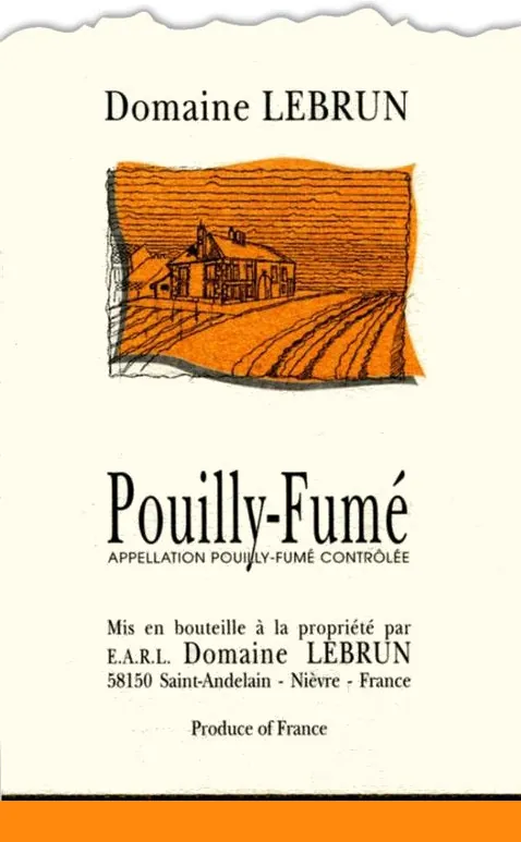 Pouilly Fume Bottle