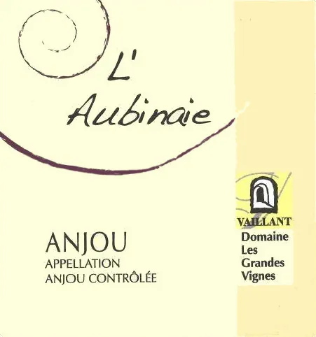 Anjou L'Aubinaie Rouge Bottle