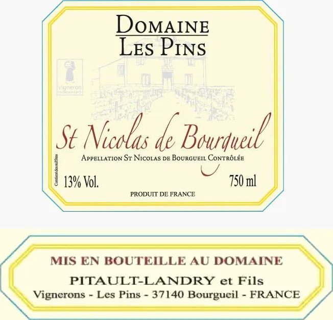St Nicolas de Bourgueil Bottle