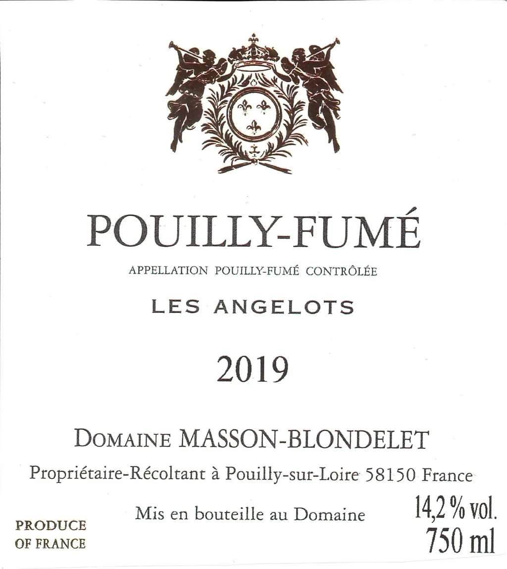 Pouilly Fume Les Angelots Bottle