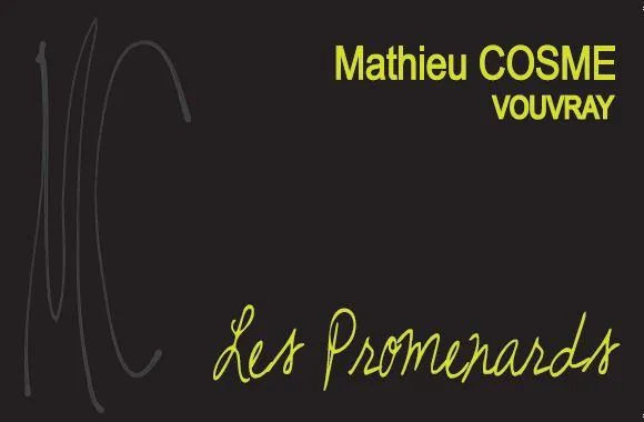 Mathieu Cosme Vouvray Les Promenards Bottle