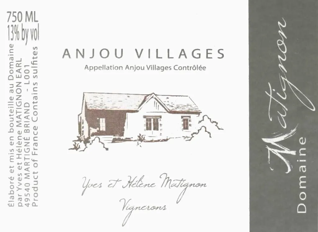 Anjou Villages Bottle