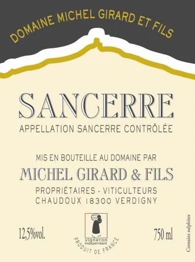 Sancerre Sauvignon Blanc Bottle
