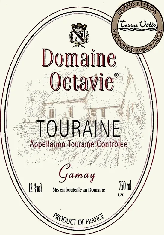 Touraine Gamay Bottle