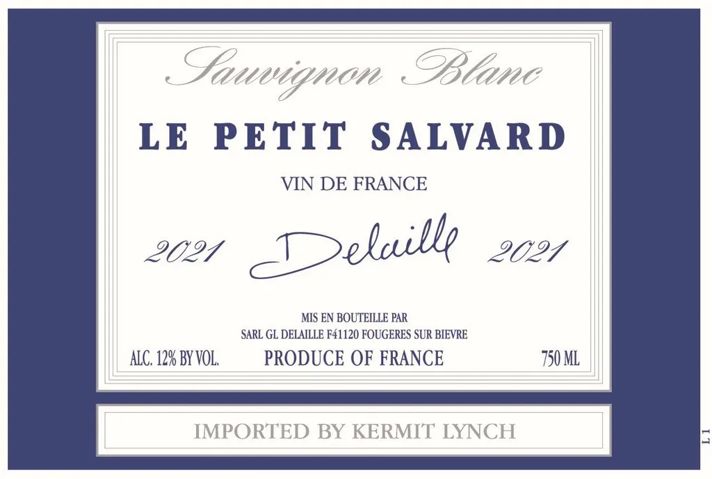Le Petit Salvard Sauvignon Blanc Bottle