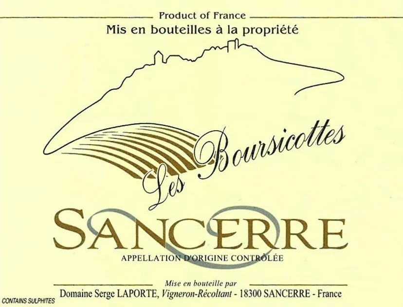 Sancerre Les Boursicottes Bottle