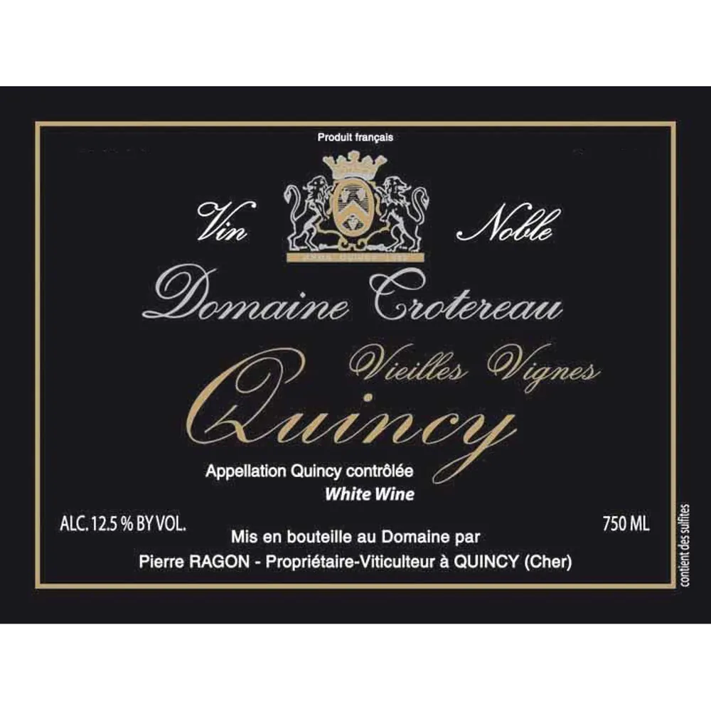 Quincy Vieilles Vignes Bottle