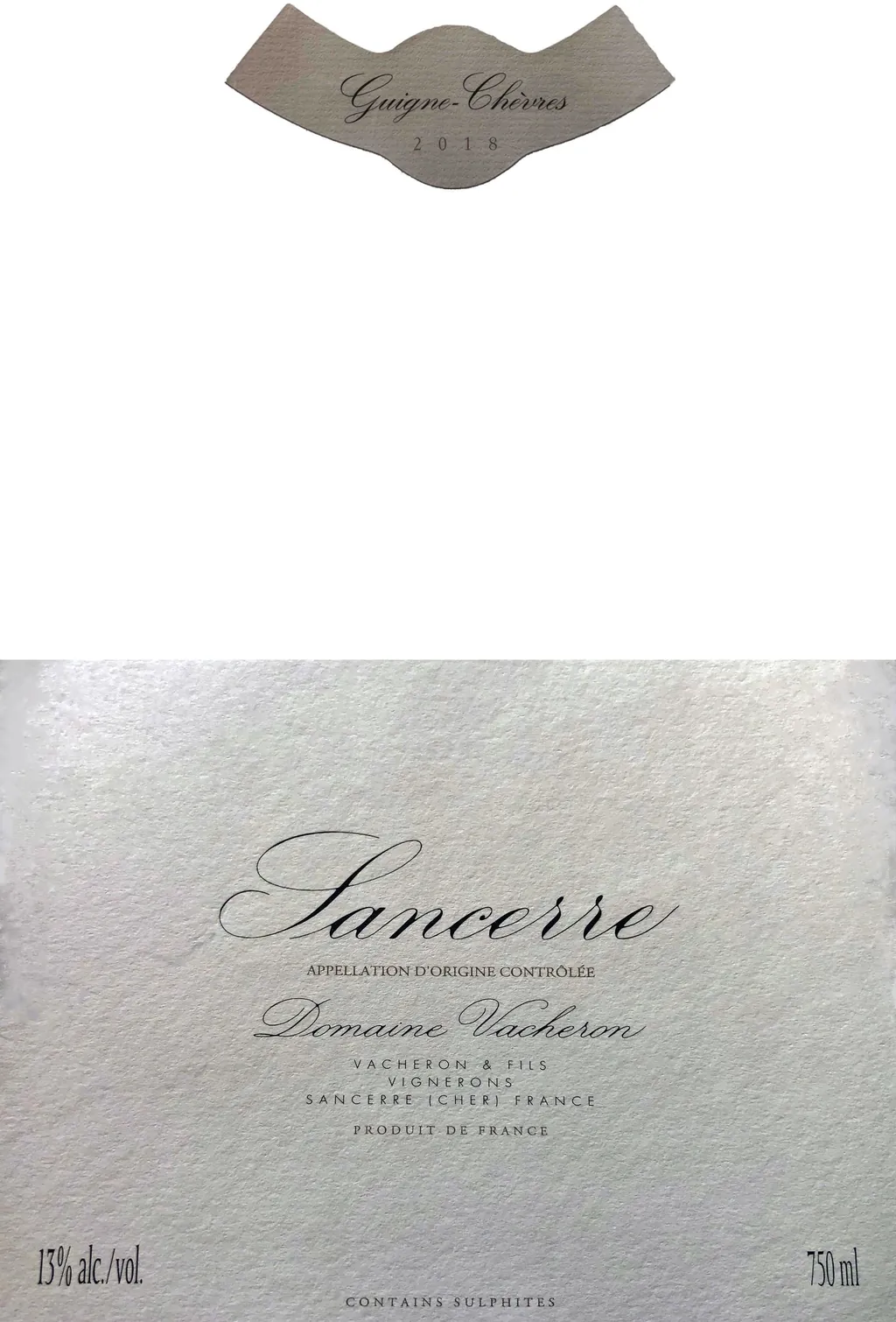 Guigne Chevres Sancerre Bottle