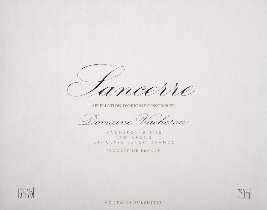 Les Marnes Sancerre Rouge Bottle