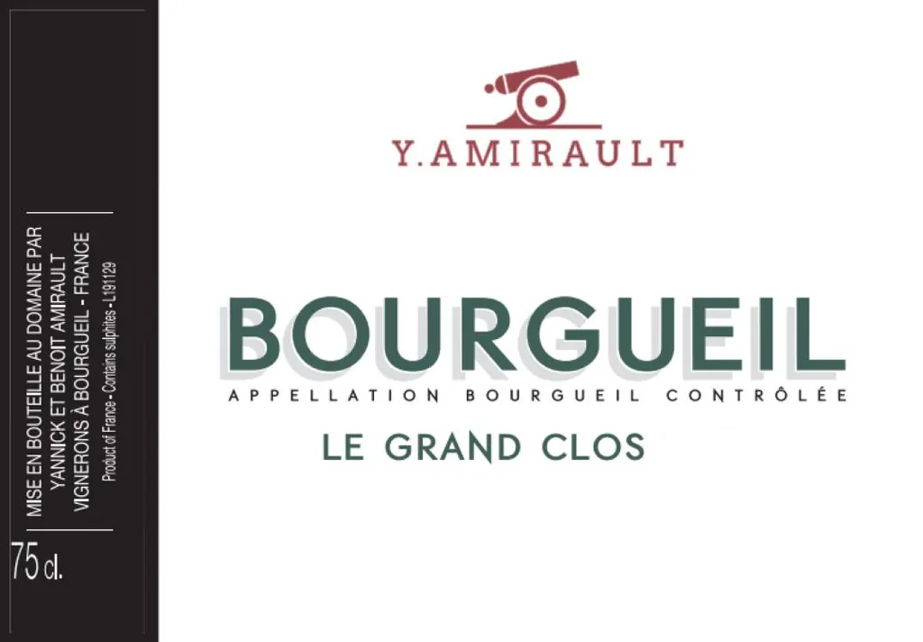 Yannick Amirault Bourgueil Le Grand Clos Bottle