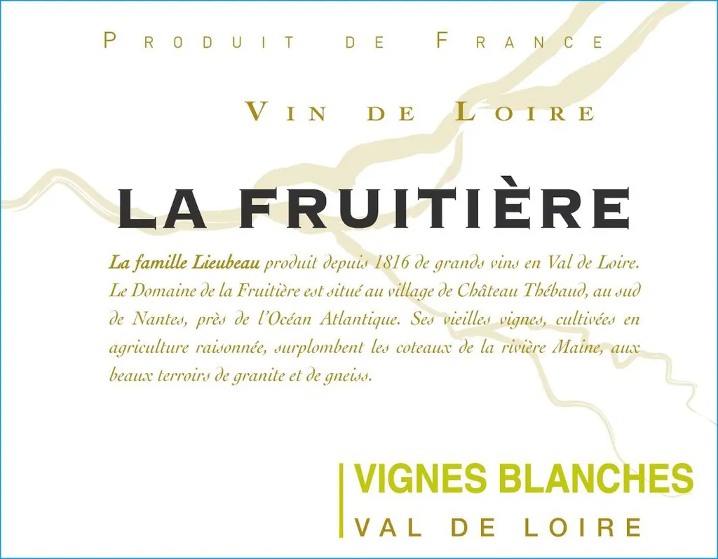 Les Vignes Blanches Bottle