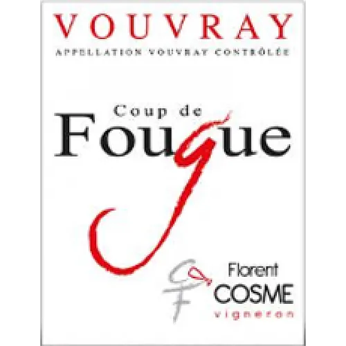 Vouvray Sec Coup de Fougue Bottle