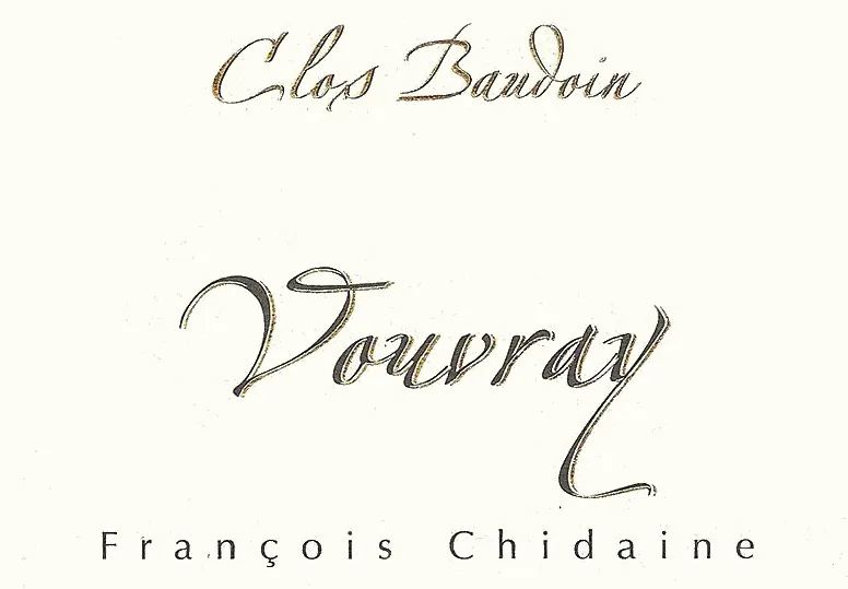 Vouvray Clos Baudoin Bottle
