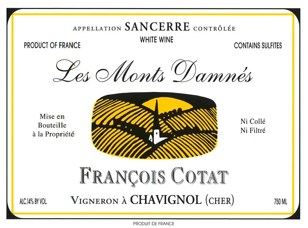 Les Monts Damnes Sancerre Bottle