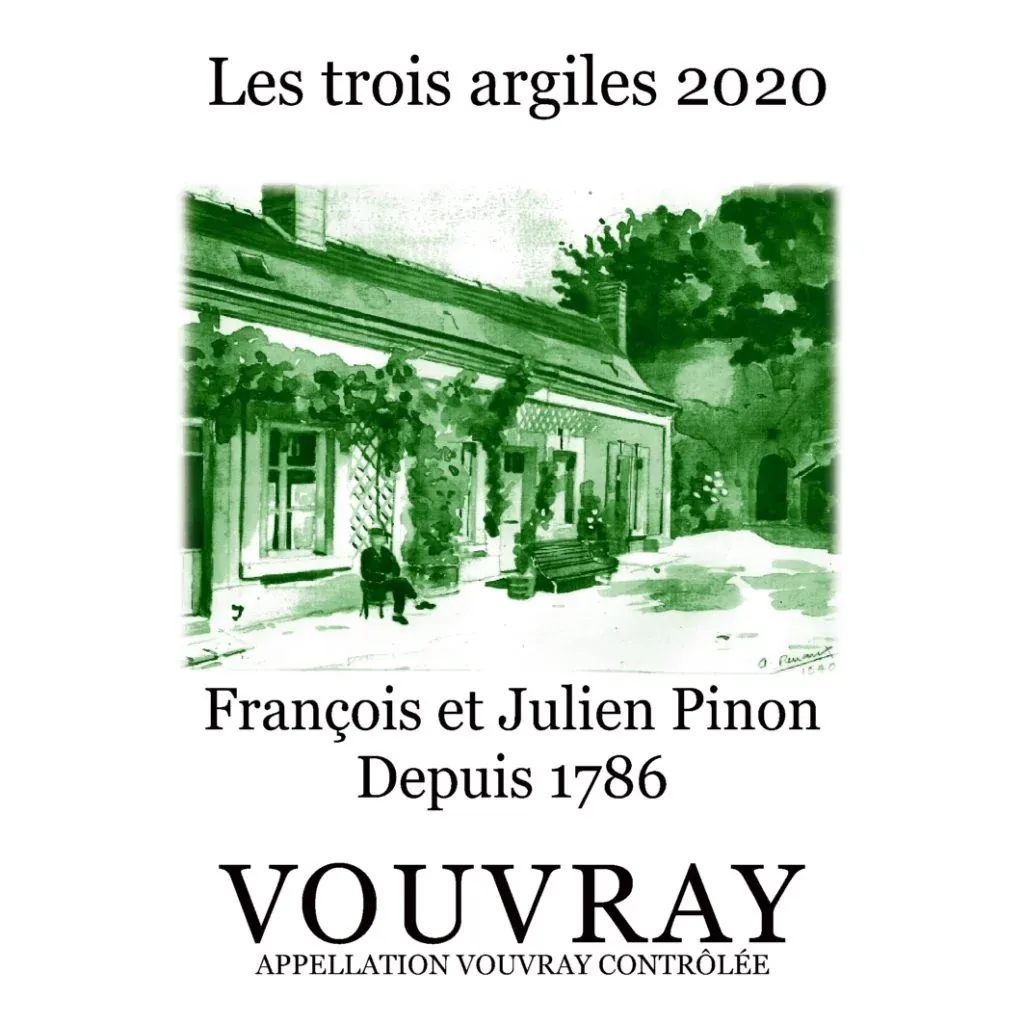 Les Trois Argiles Vouvray Bottle