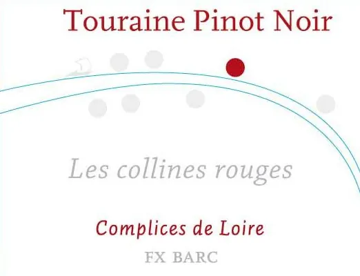 Touraine Les Collines Pinot Noir Rouges Bottle