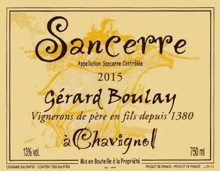 Sancerre Chavignol Bottle