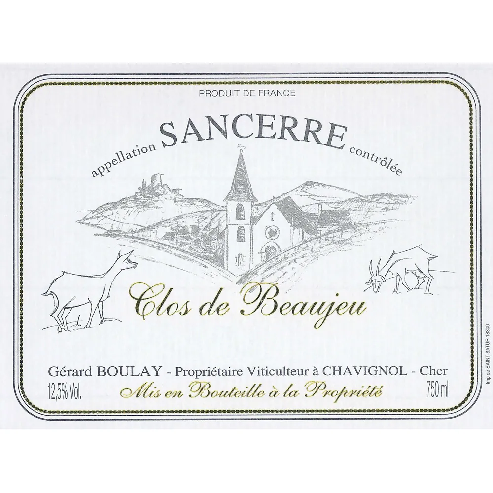 Sancerre Clos de Beaujeu Bottle