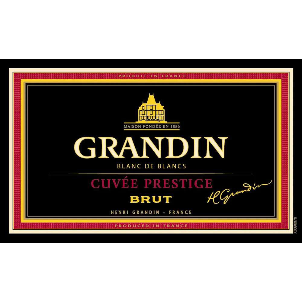 Cuvee Prestige Blanc de Blancs Bottle