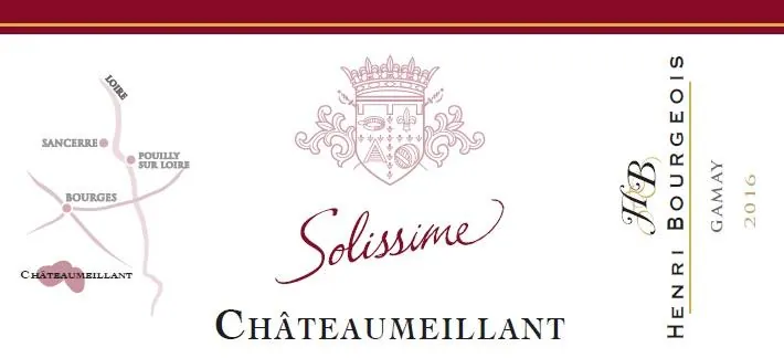 Chateaumeillant Solissime Bottle