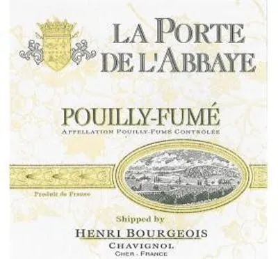 Pouilly Fume La Porte De L'Abbaye Bottle