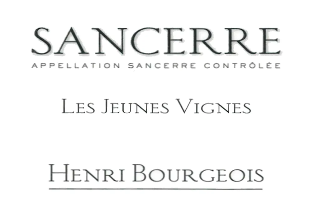 Sancerre Les Jeunes Vignes Blanc Bottle