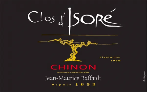 Clos d'Isore Chinon Bottle