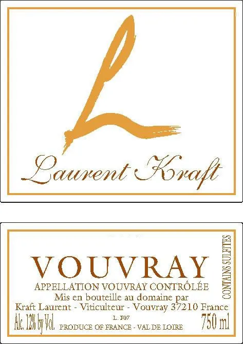 Vouvray Bottle