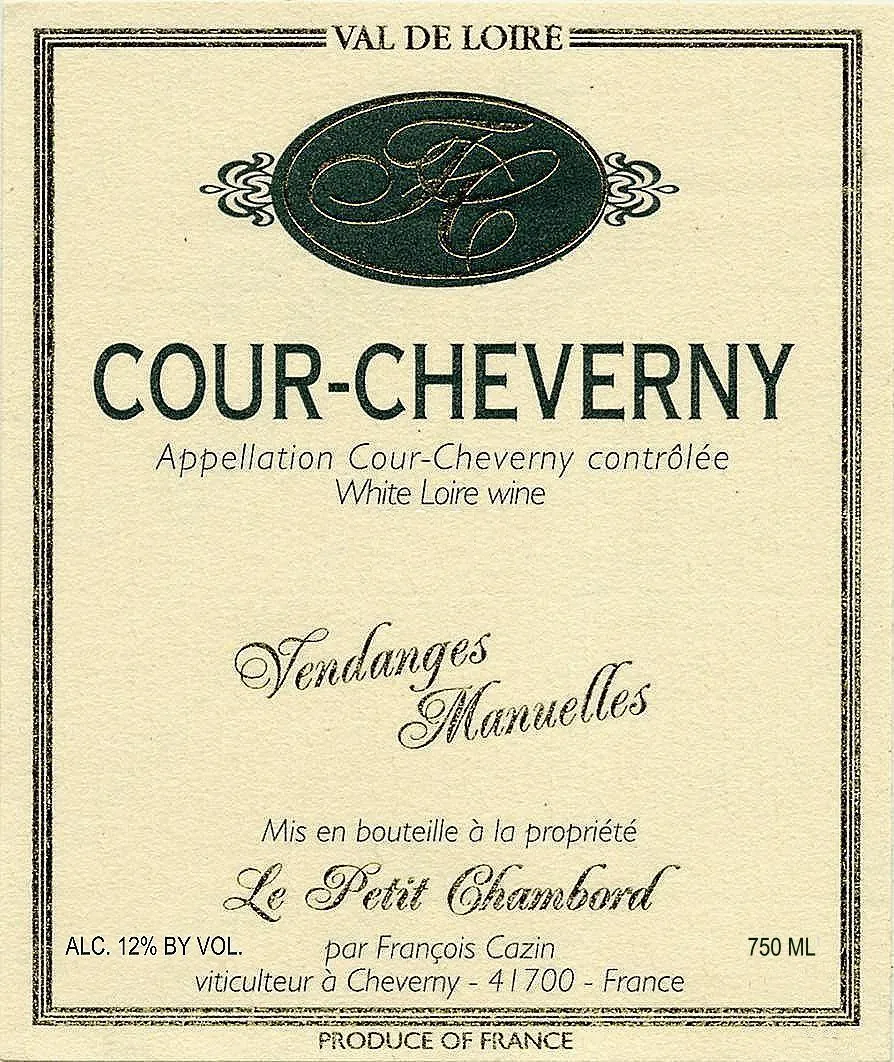 Cour-Cheverny Bottle