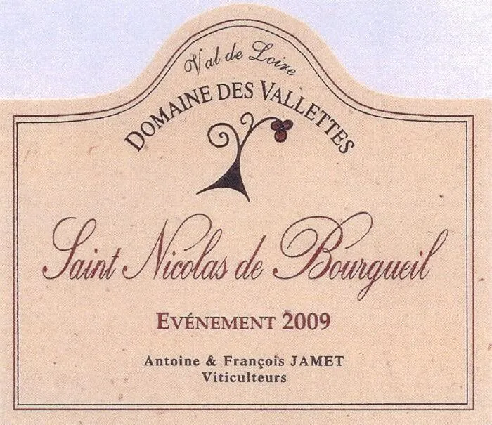 Saint Nicolas de Bourgueil Evenement Bottle