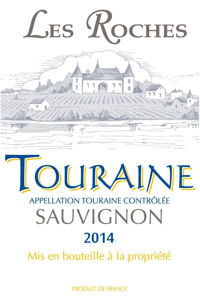 Touraine Les Roches Sauvignon Blanc Bottle