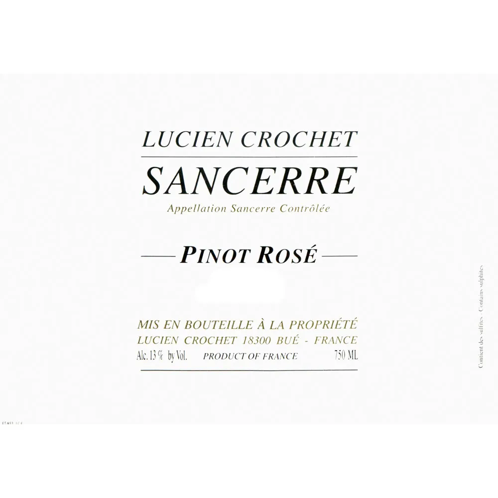 Sancerre Pinot Rose Bottle