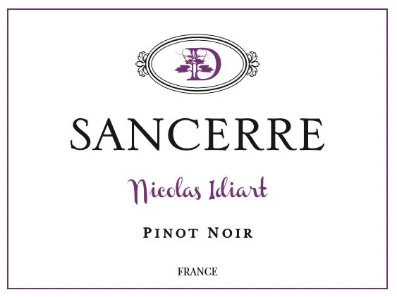 Sancerre Rouge Bottle