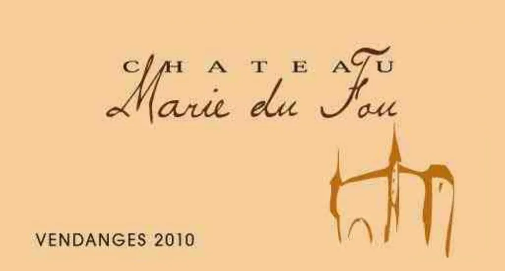 Chateau Marie du Fou Rouge Bottle