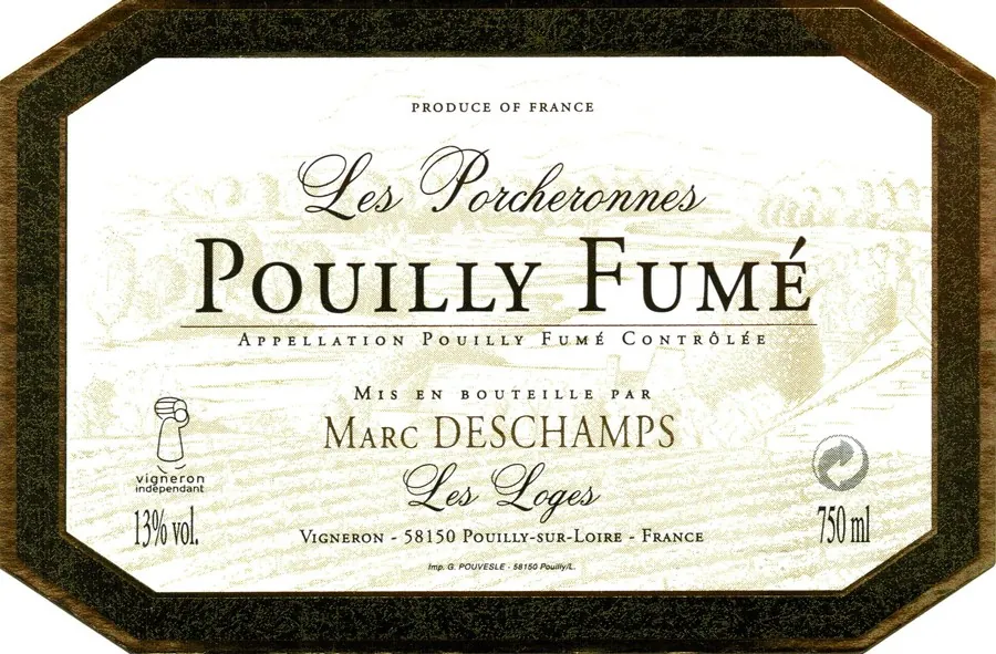 Pouilly-Fume Les Porcheronnes Bottle