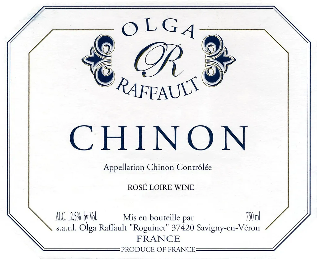 Chinon Rose Bottle