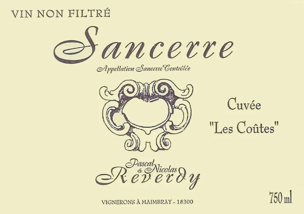 Cuvee Les Coutes Sancerre Bottle