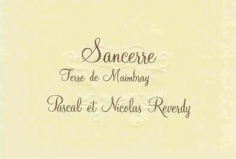 Terre de Maimbray Sancerre Rose Bottle