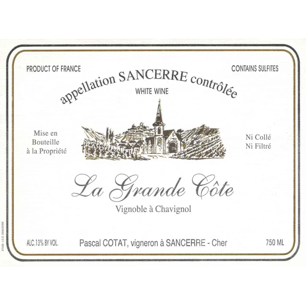 Sancerre La Grande Cote Bottle