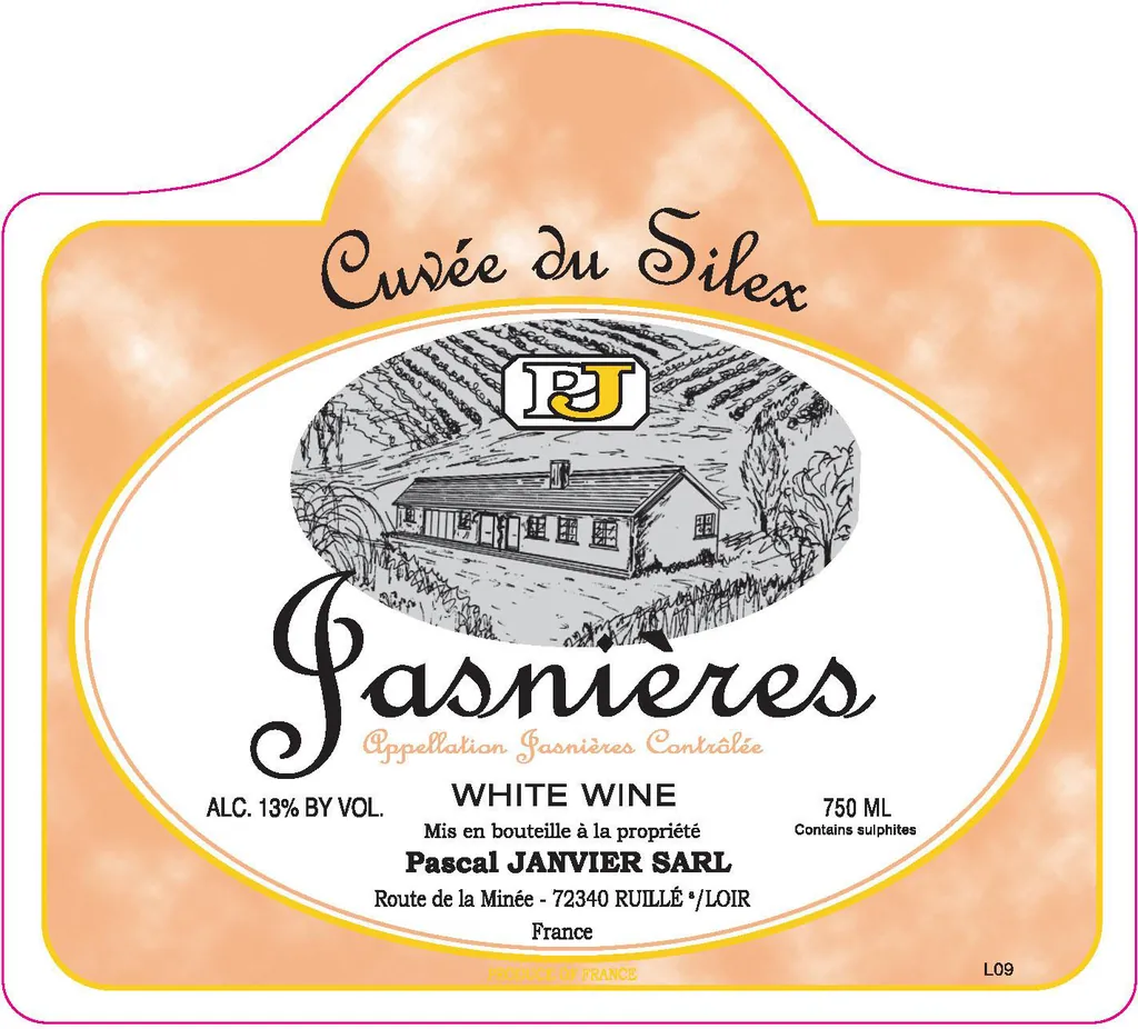 Jasnieres Cuvee Silex Bottle