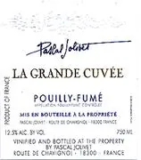 La Grande Cuvee Pouilly Fume Bottle