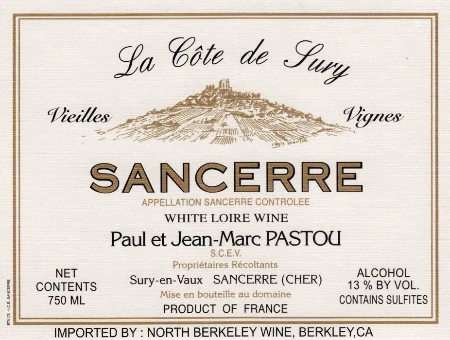Sancerre Vieilles Vignes Bottle