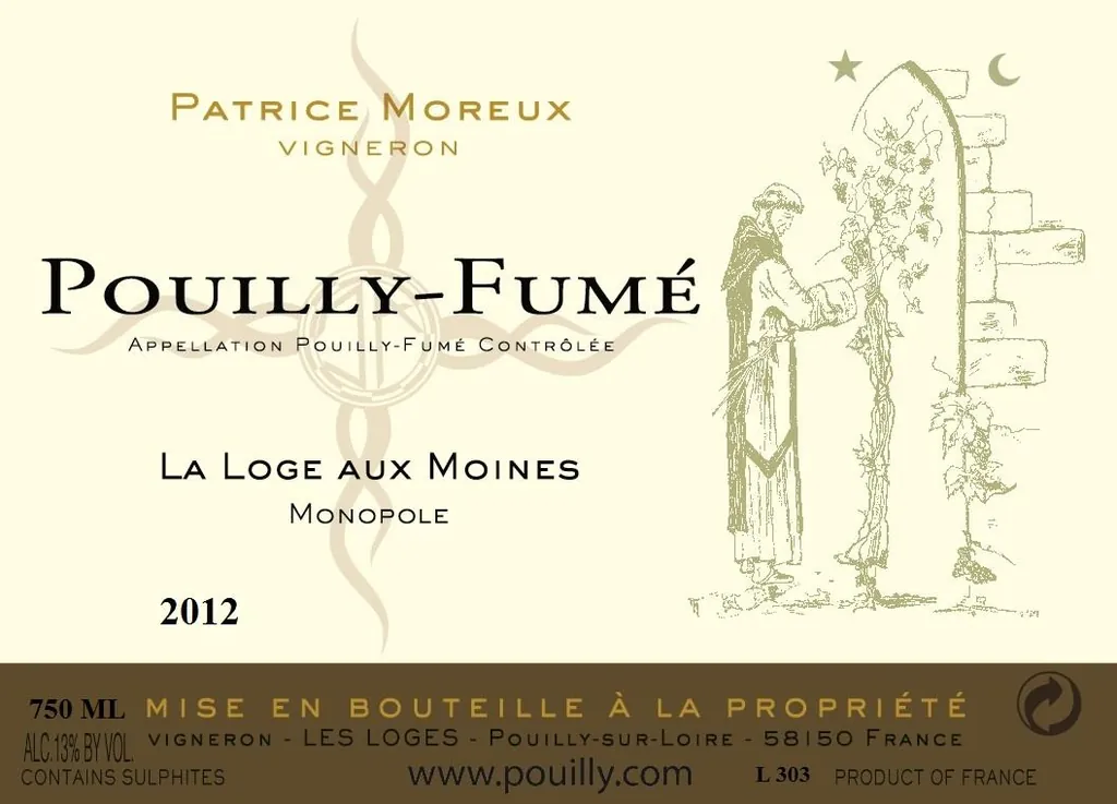 Corty Artisan Pouilly-Fume La Loge aux Moines Bottle