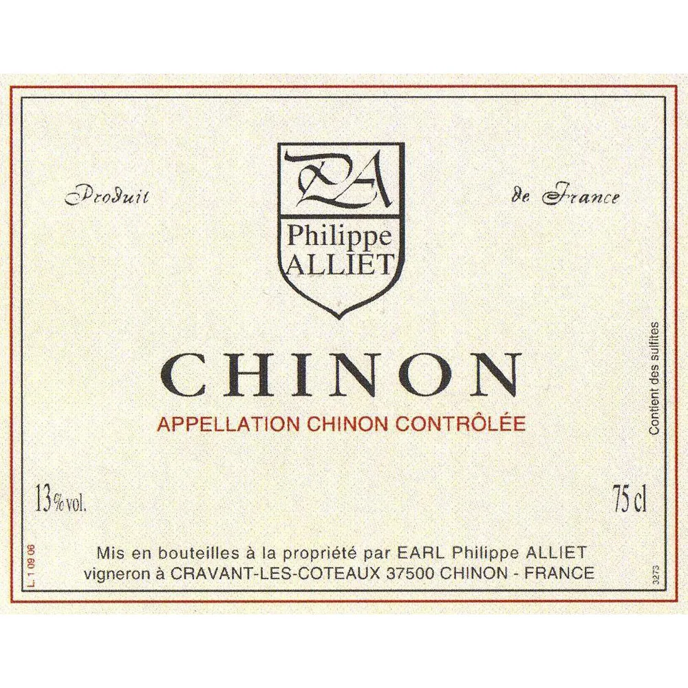 Chinon Bottle