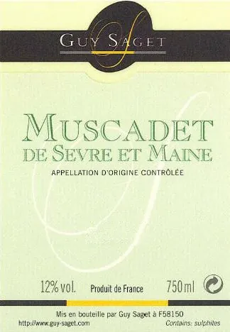 Muscadet Sevre-et-Maine Bottle