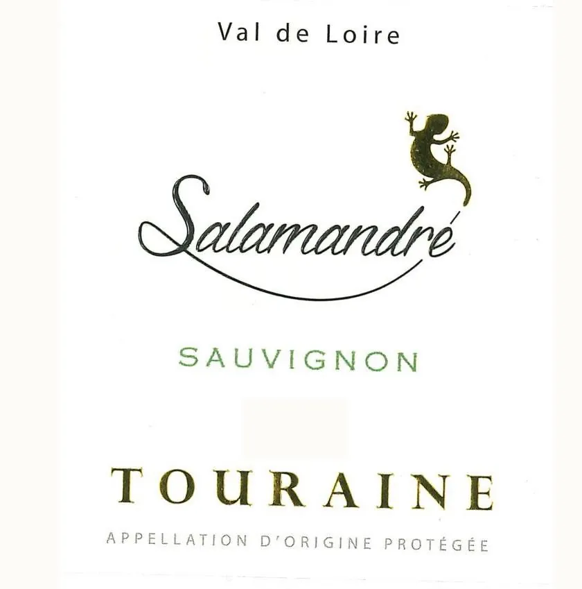 Touraine Salamandre Sauvignon Bottle
