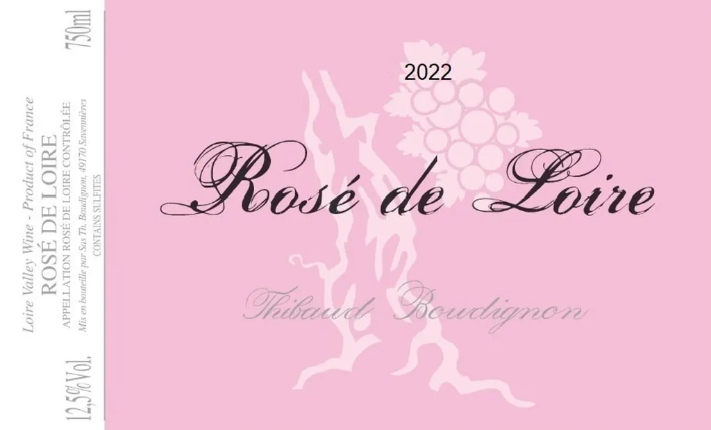 Rose de Loire Bottle