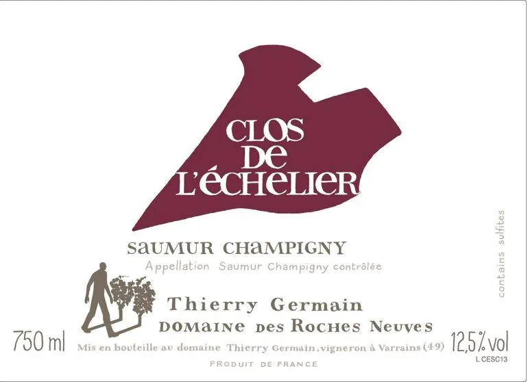 Saumur Champigny Clos de l'Echelier Bottle