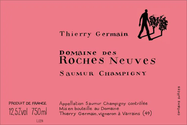 Saumur Champigny Cuvee Domaine Bottle