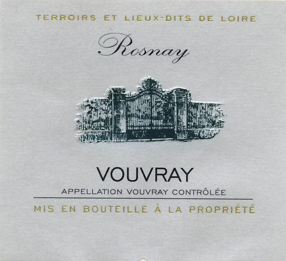Vouvray Rosnay Bottle